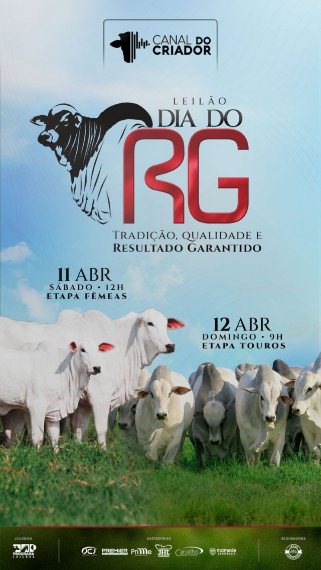 Leilão Virtual Dia do RG - Etapa Fêmeas