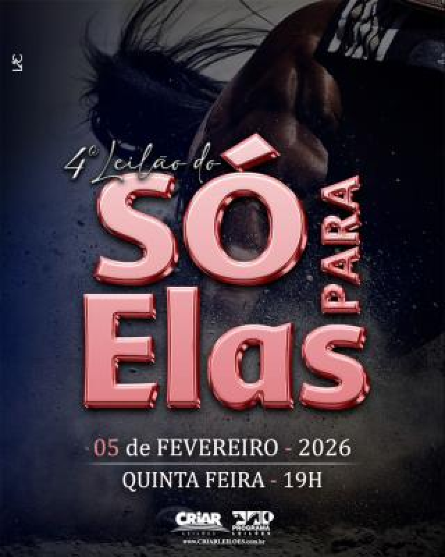 4º Leilão do Só Para Elas