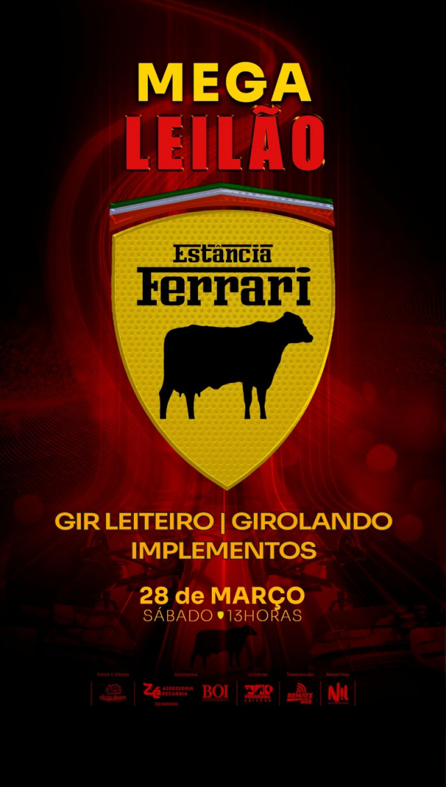 Mega Leilão Estância Ferrari
